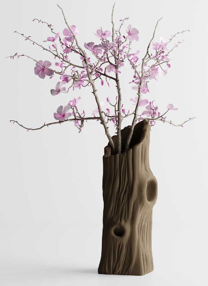 Wood Vase
